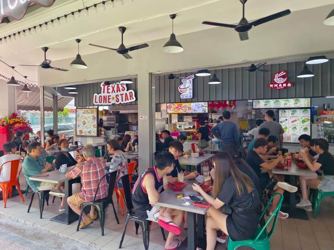 HALF FOOD STALL KATONG AREA 