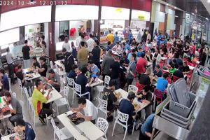 Tuas South Aircon Food Court Stall for Rent - 摊位出租